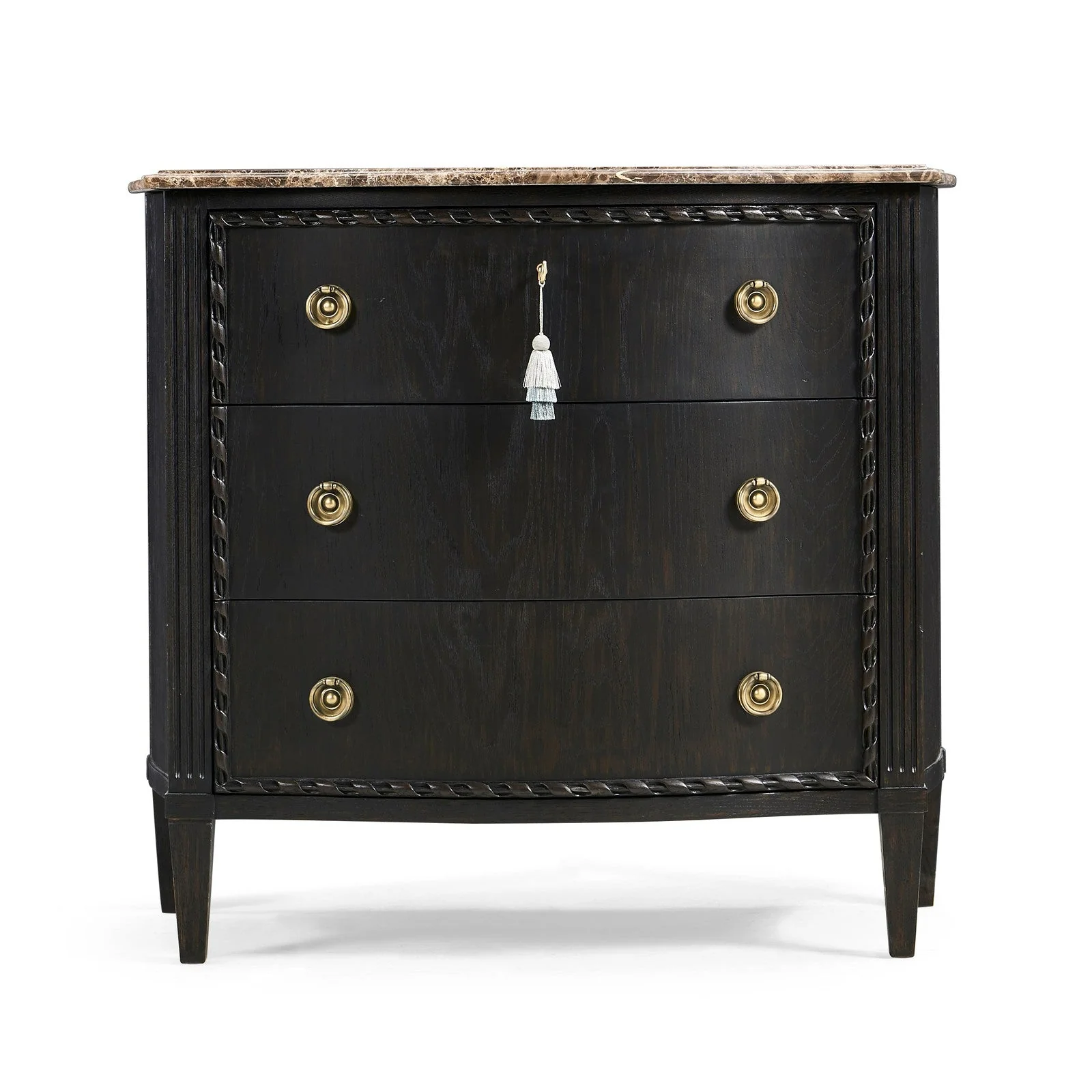 Jonathan Charles Tangiers Cane Bachelors Chest - Image 2