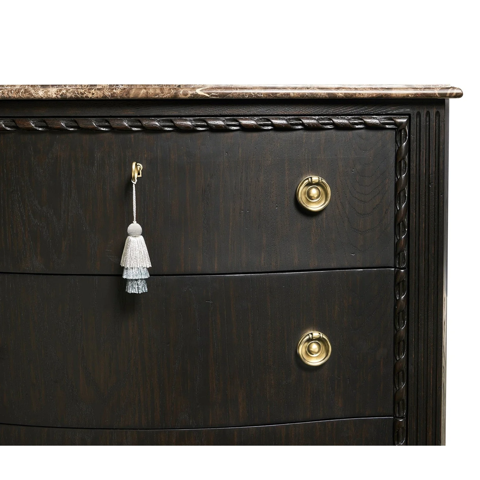 Jonathan Charles Tangiers Cane Bachelors Chest - Image 8