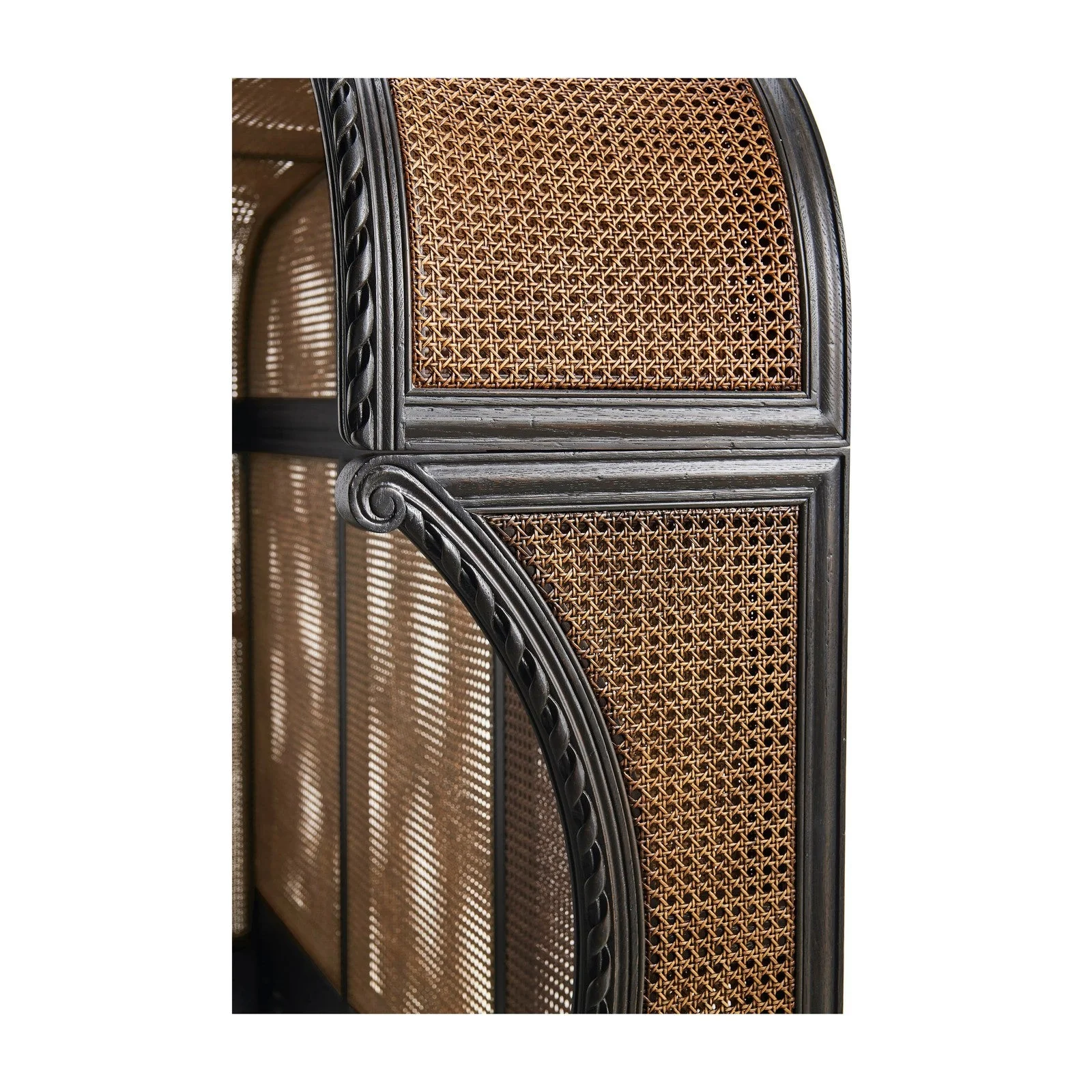 Jonathan Charles Tangiers King Caned Shelter Bed - Image 10