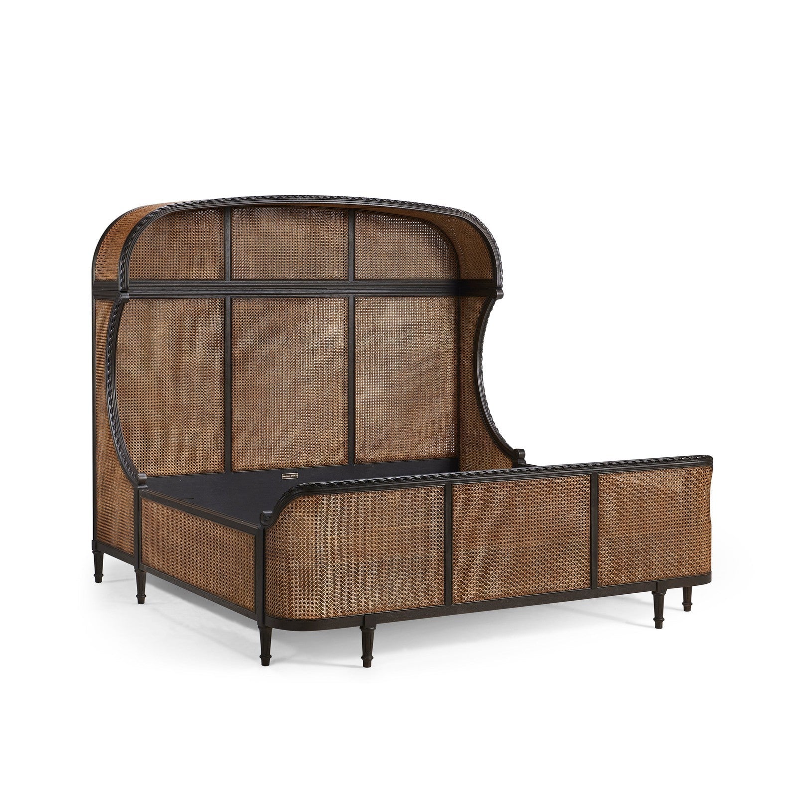 Jonathan Charles Tangiers King Caned Shelter Bed - Image 4