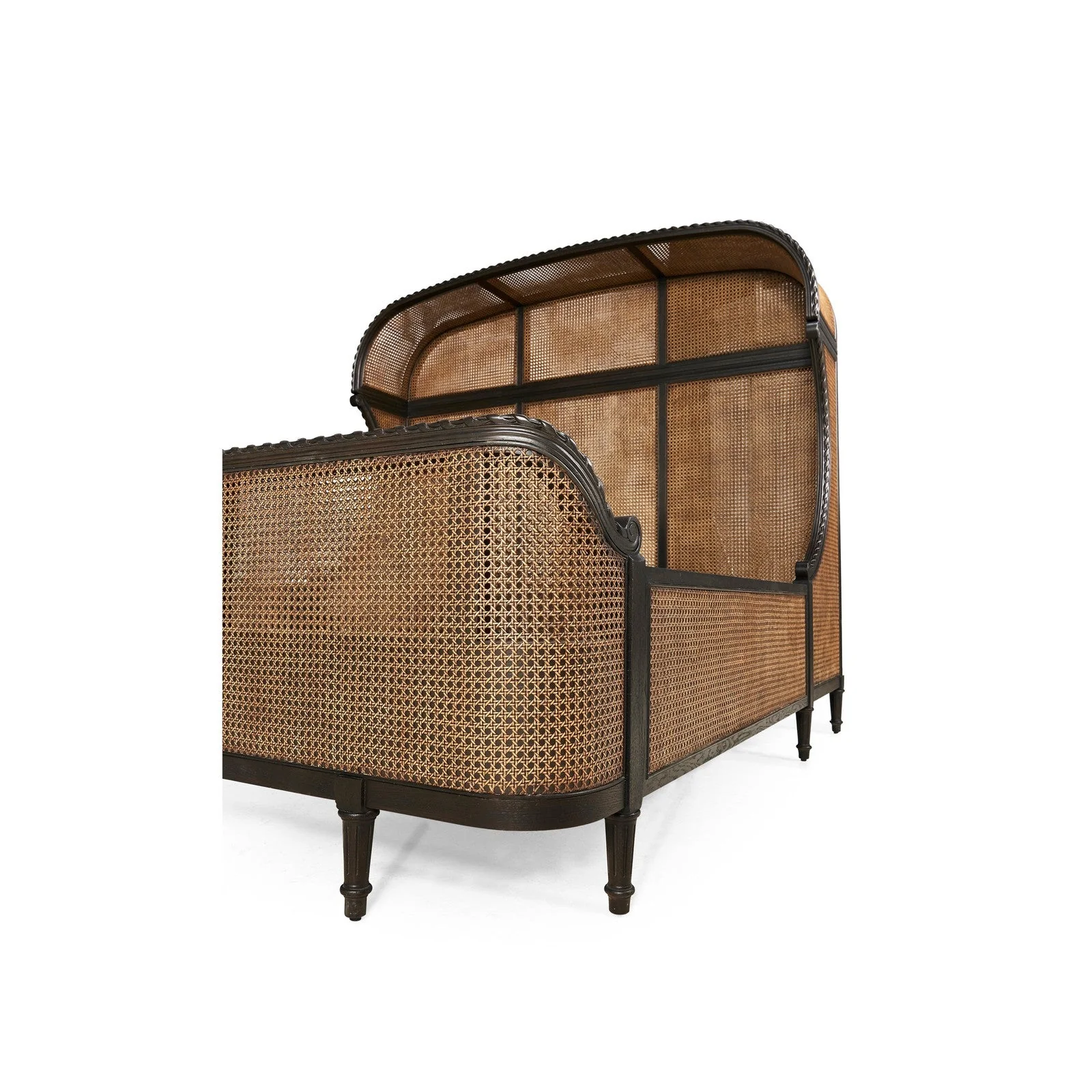 Jonathan Charles Tangiers King Caned Shelter Bed - Image 6