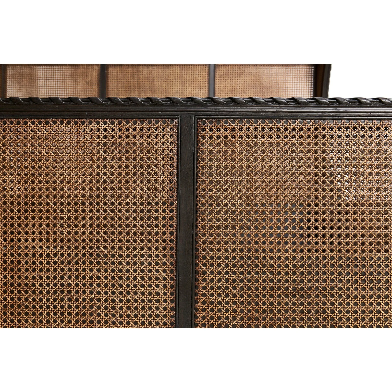 Jonathan Charles Tangiers King Caned Shelter Bed - Image 8