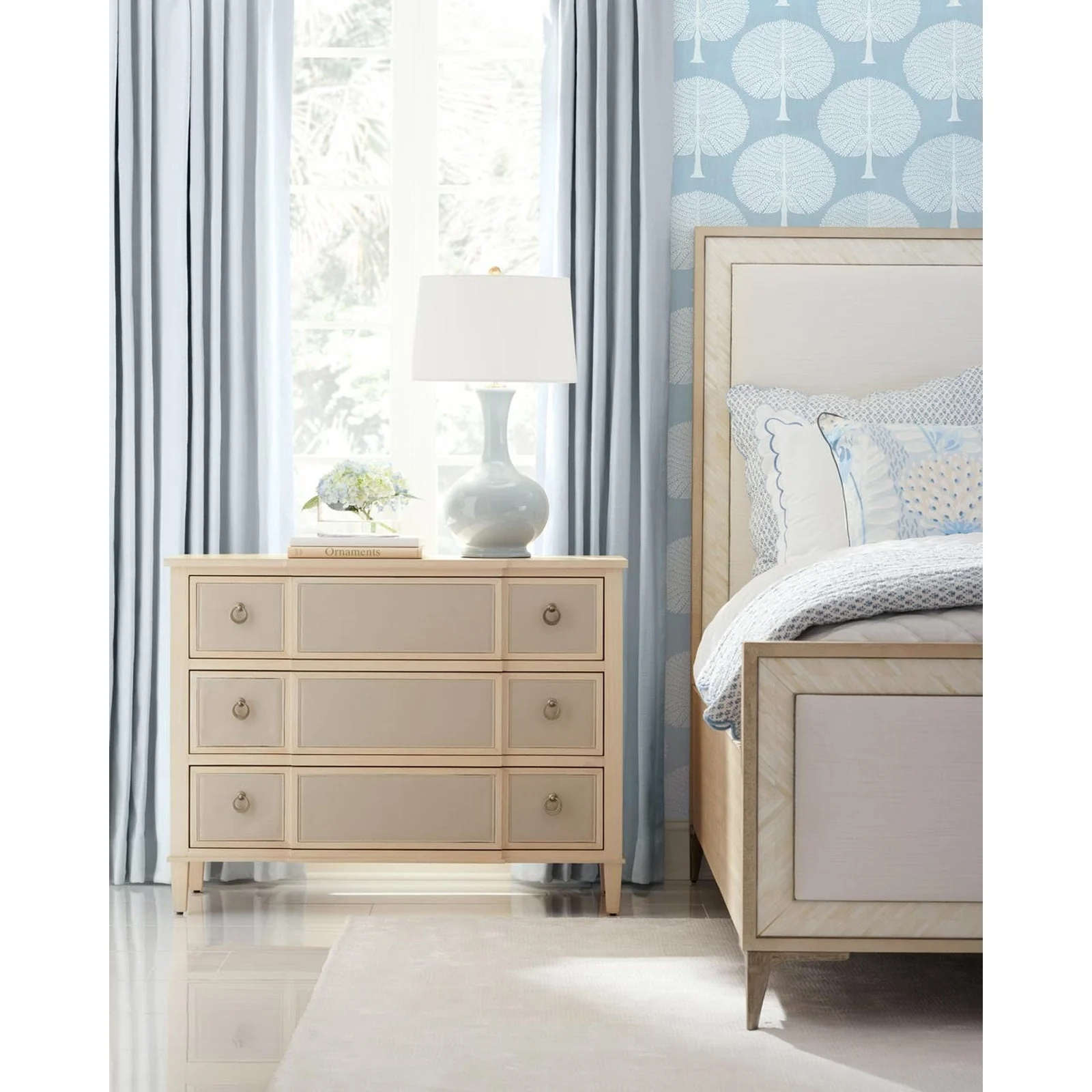 Jonathan Charles Tideline Bone & Linen Upholstered Bed - King (500389-USK-NDK-F058) - Image 3