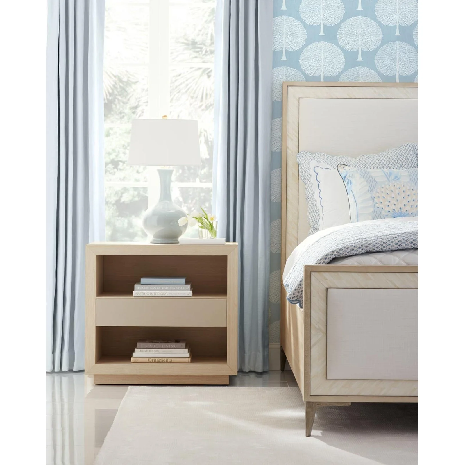 Jonathan Charles Tideline Bone & Linen Upholstered Bed - King (500389-USK-NDK-F058) - Image 4