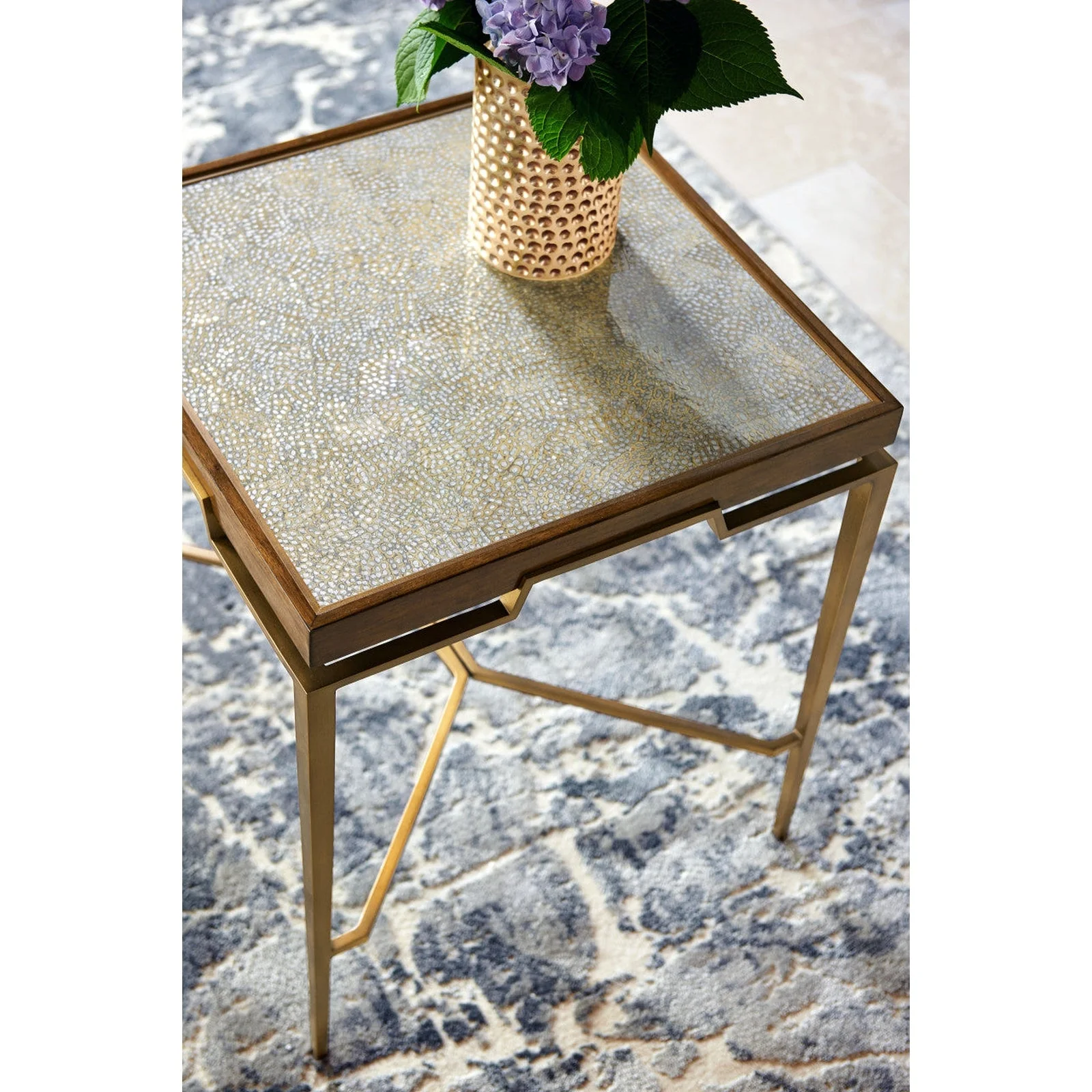 Jonathan Charles Toulouse Eggshell End Table (500356-EA002) - Image 2