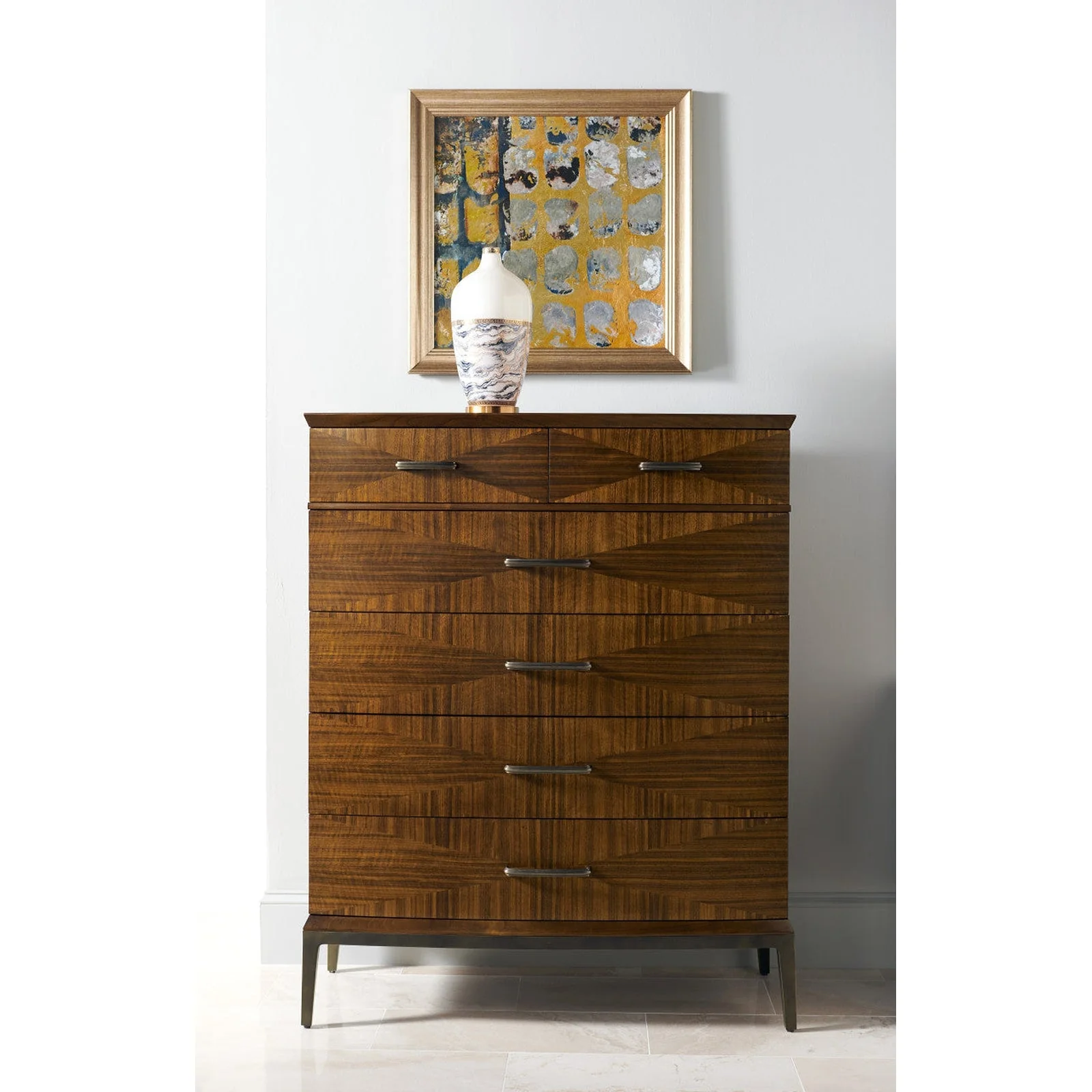 Jonathan Charles Toulouse Tall Dresser (500354-WTL) - Image 2