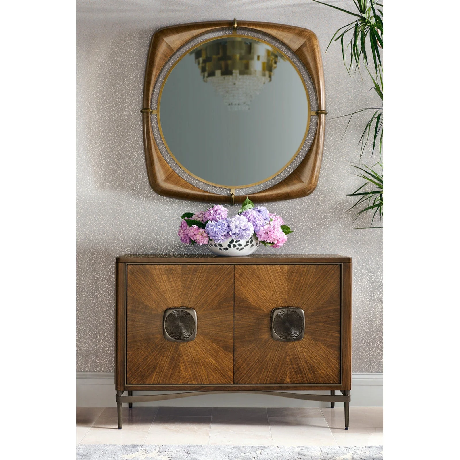 Jonathan Charles Toulouse Two Door Accent Cabinet (500351-WTL) - Image 2