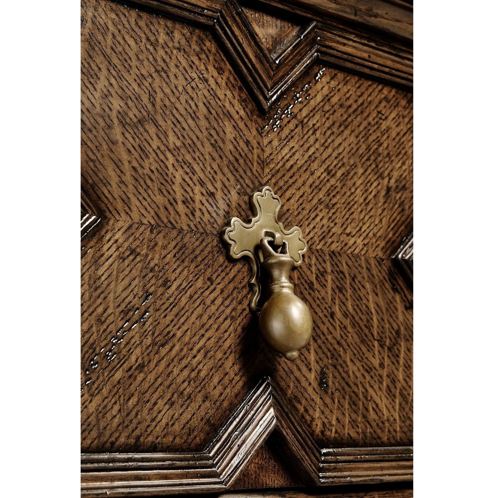 Jonathan Charles Tudor Style Dark Oak Buffet (492988-TDO) - Image 6