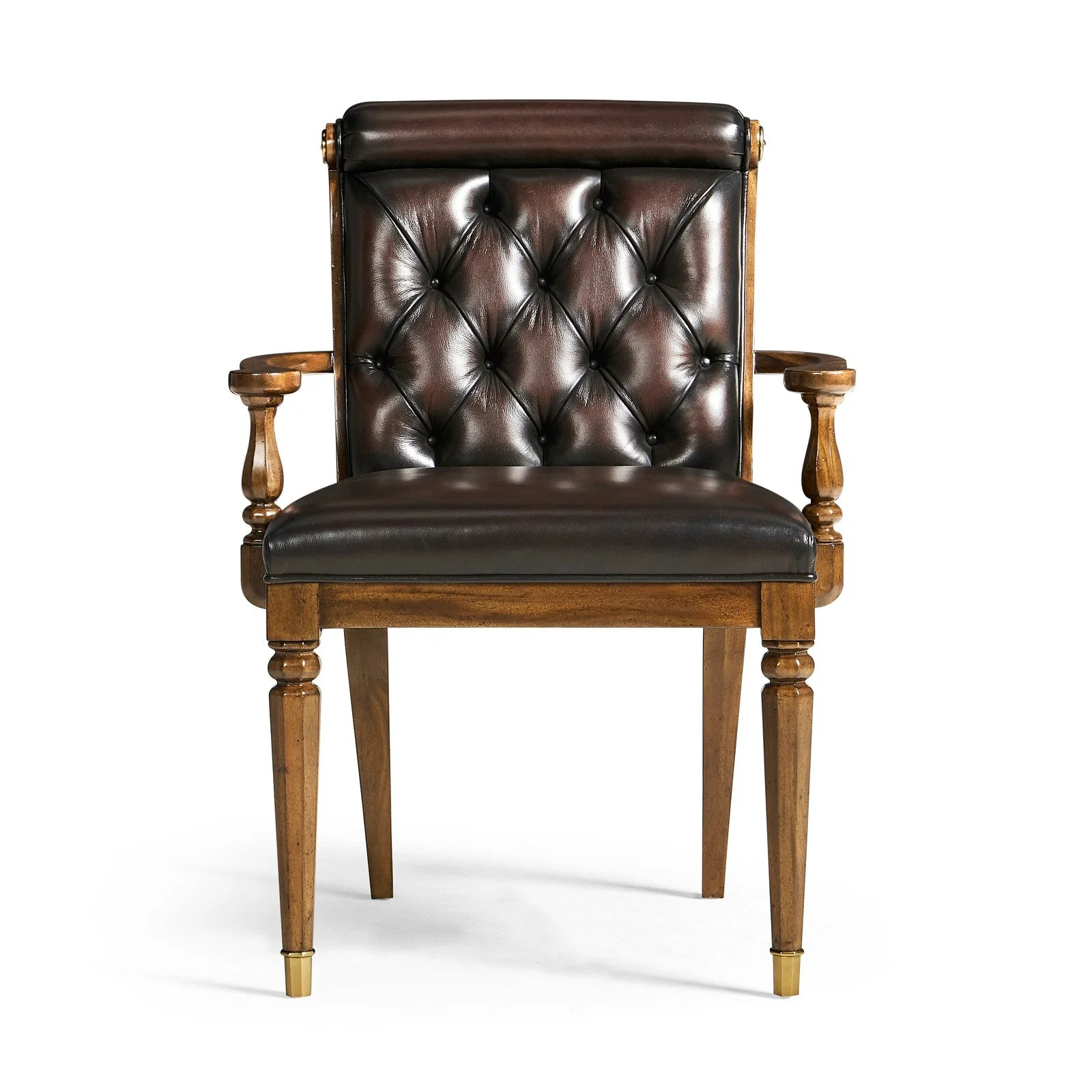 Jonathan Charles Viceroy Dining Arm Chair - Set of 2 - Image 2
