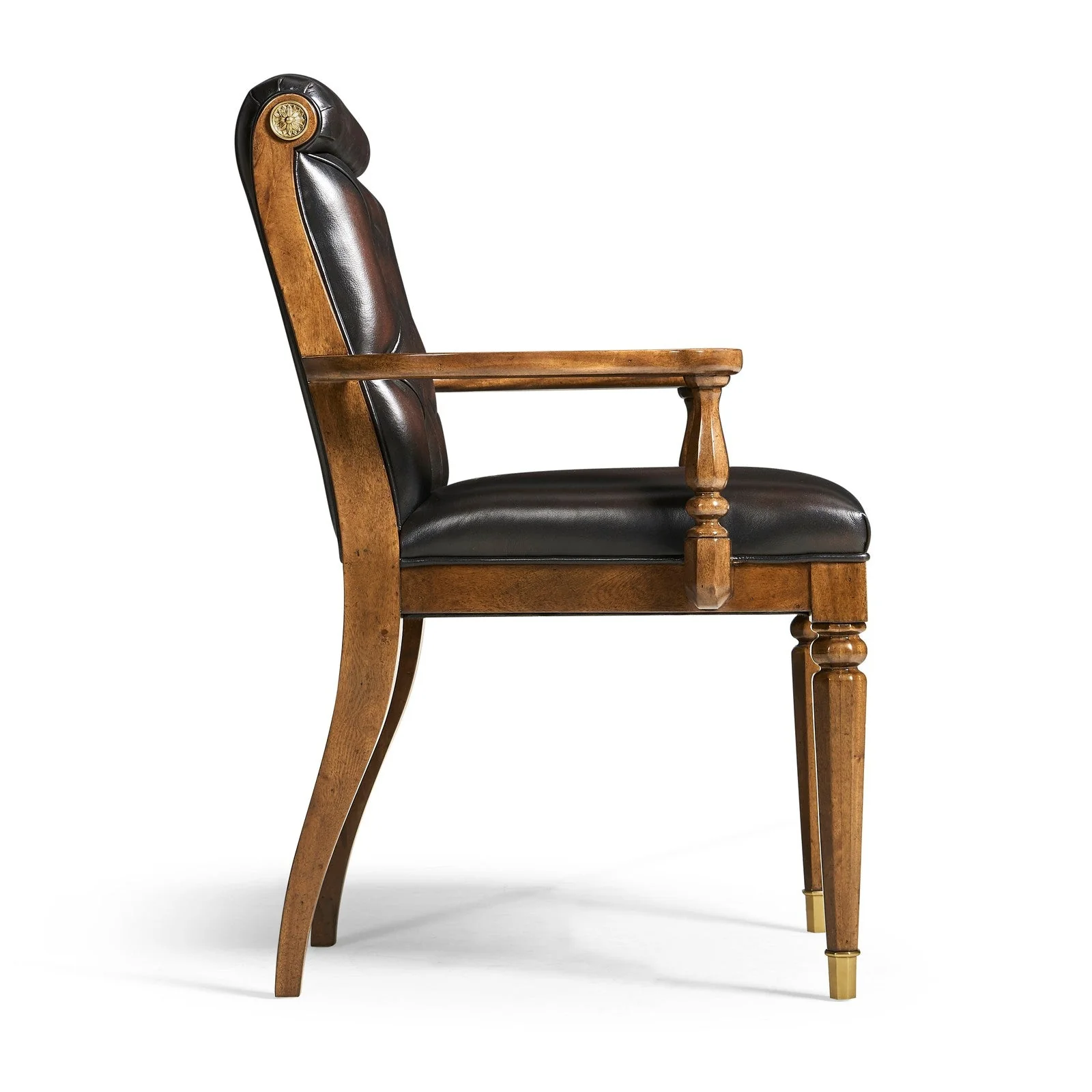 Jonathan Charles Viceroy Dining Arm Chair - Set of 2 - Image 3