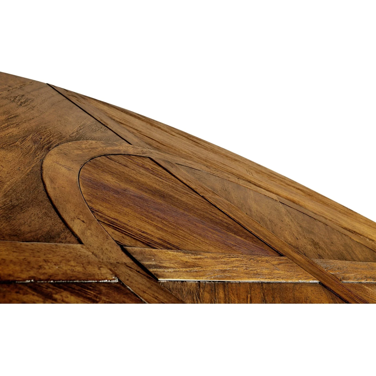 Jonathan Charles Walnut Solid Wood Dining Table - Image 7