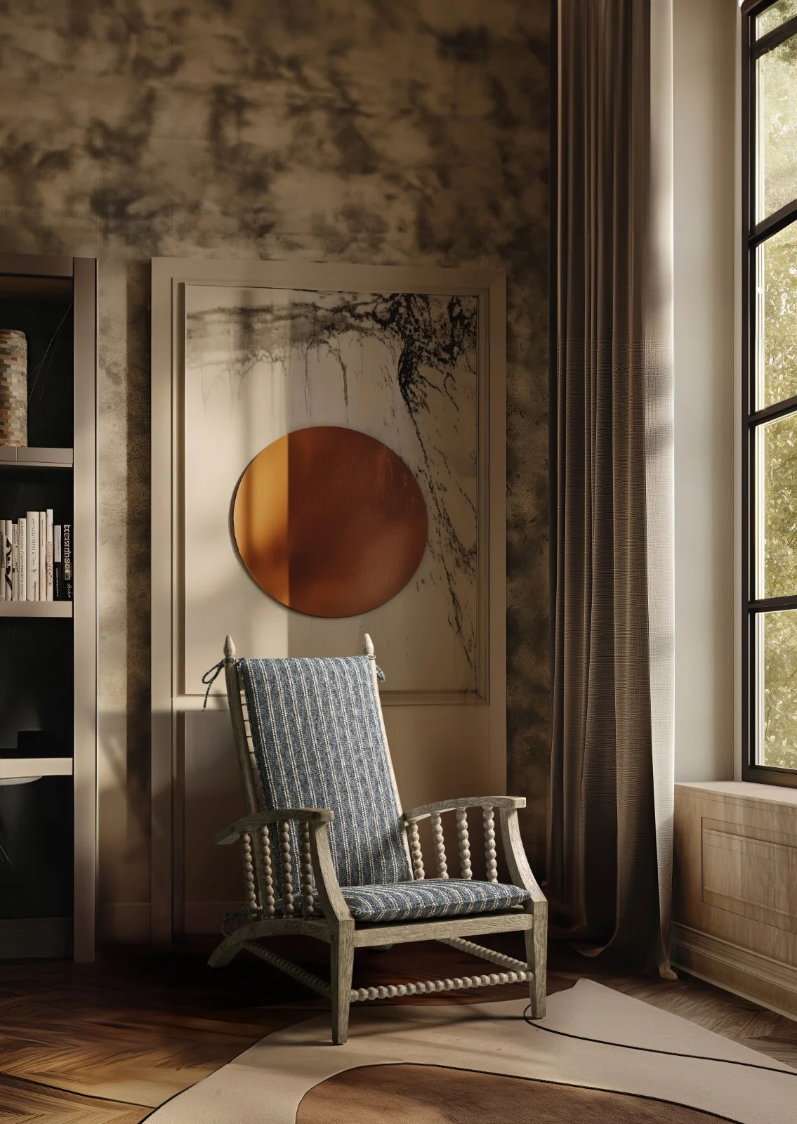 Jonathan Charles Whitby Lounge Chair - Image 6