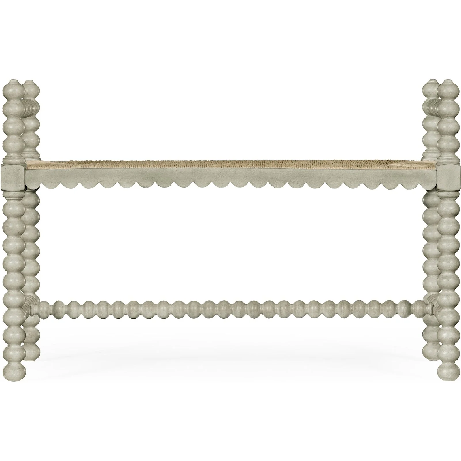 Jonathan Charles William Yeoward Bellingham Country Grey Single Bench (530008-CGR) - Image 2