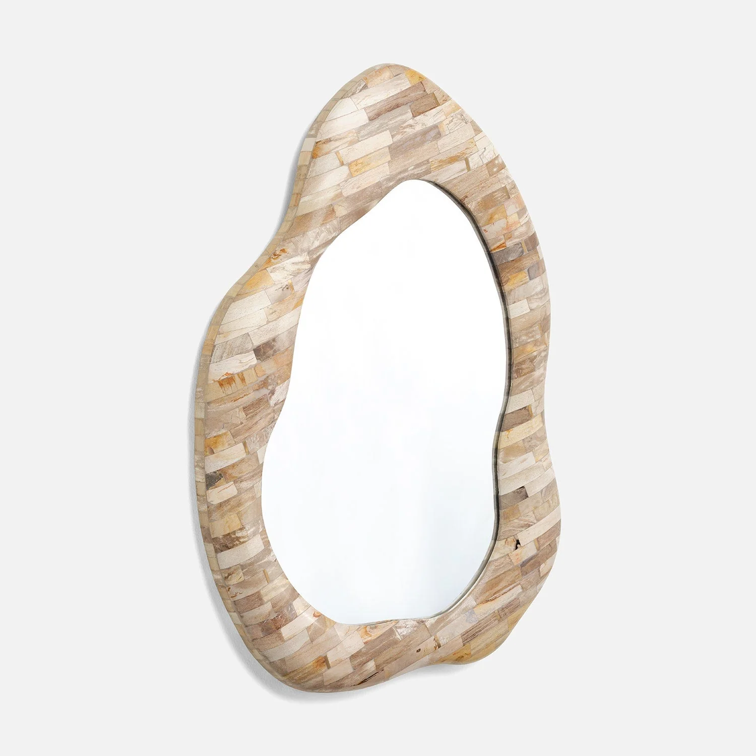 Joss Abstract Petrified-Wood Mirror - Image 7
