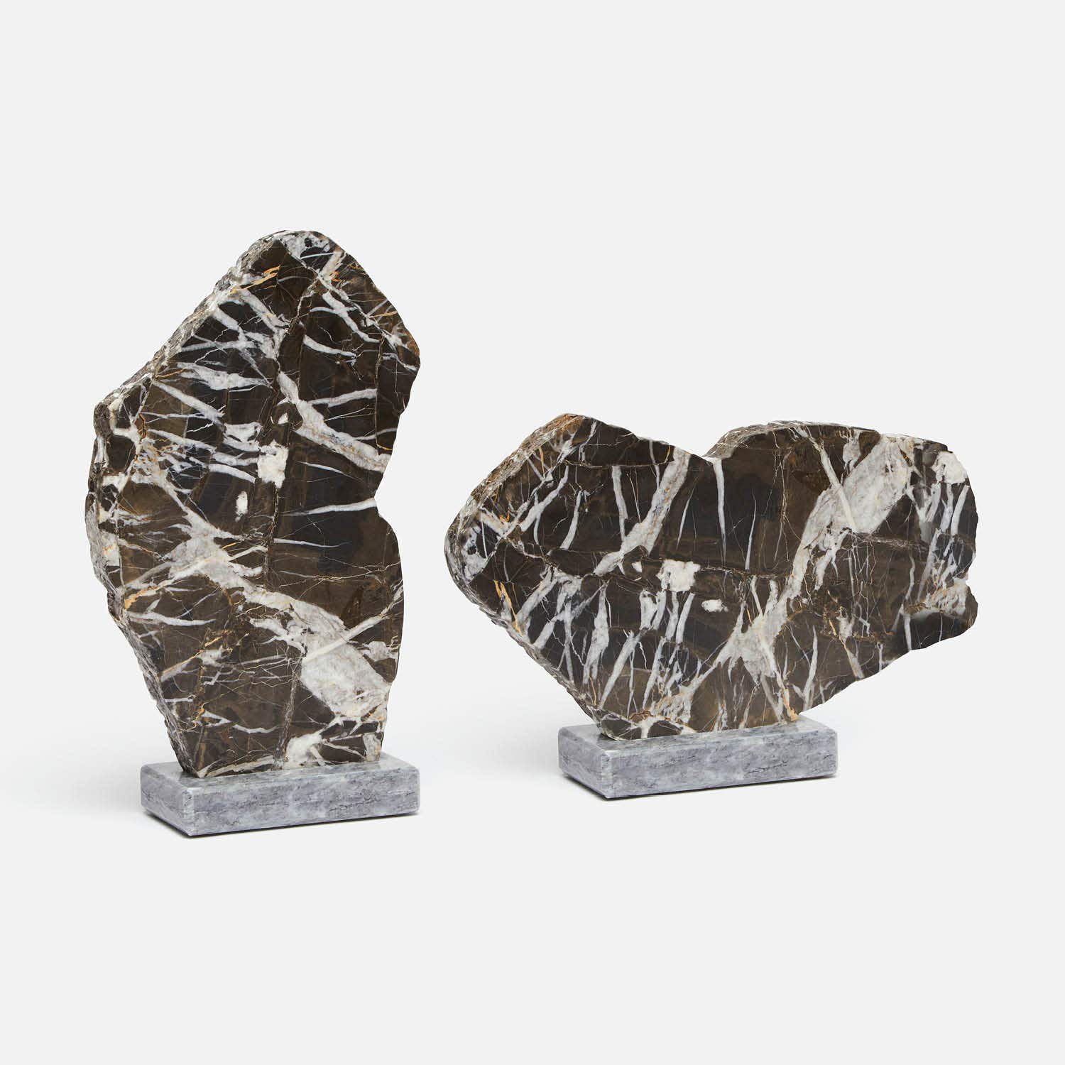 Kalani Stone Slab Sculpture - Set of 2 - Image 3