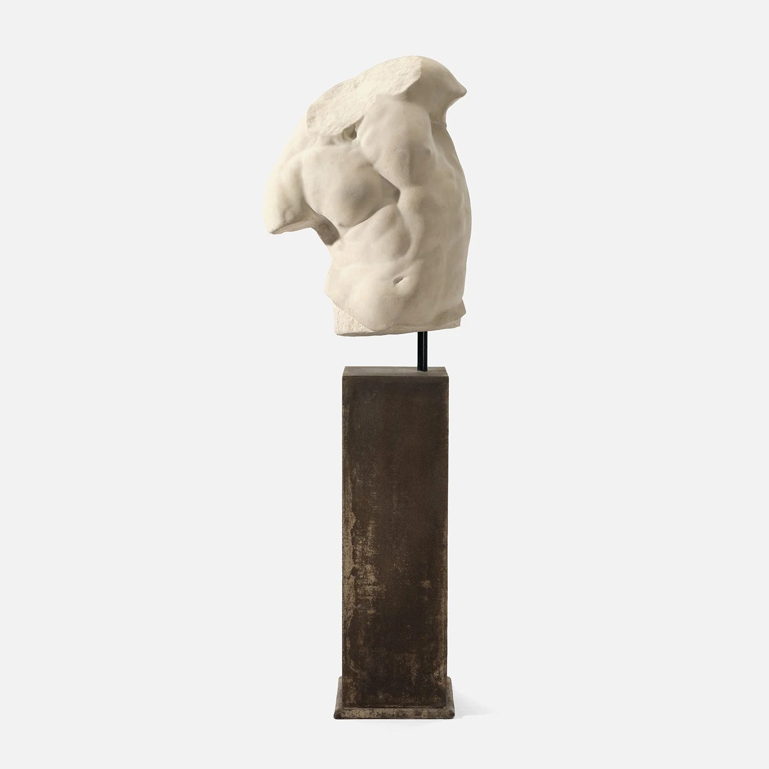 Kempsey Stone Torso Sculpture - Image 4