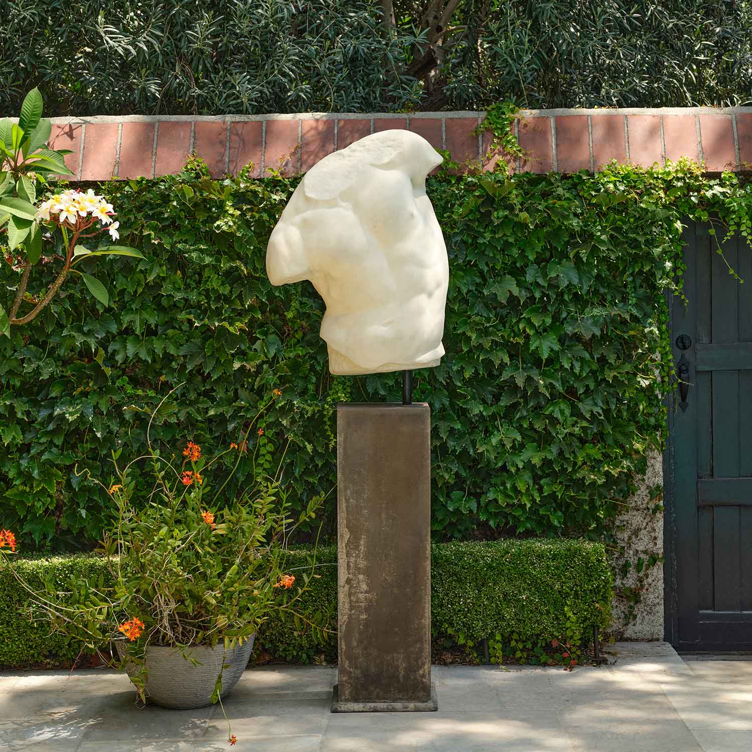 Kempsey Stone Torso Sculpture - Image 5