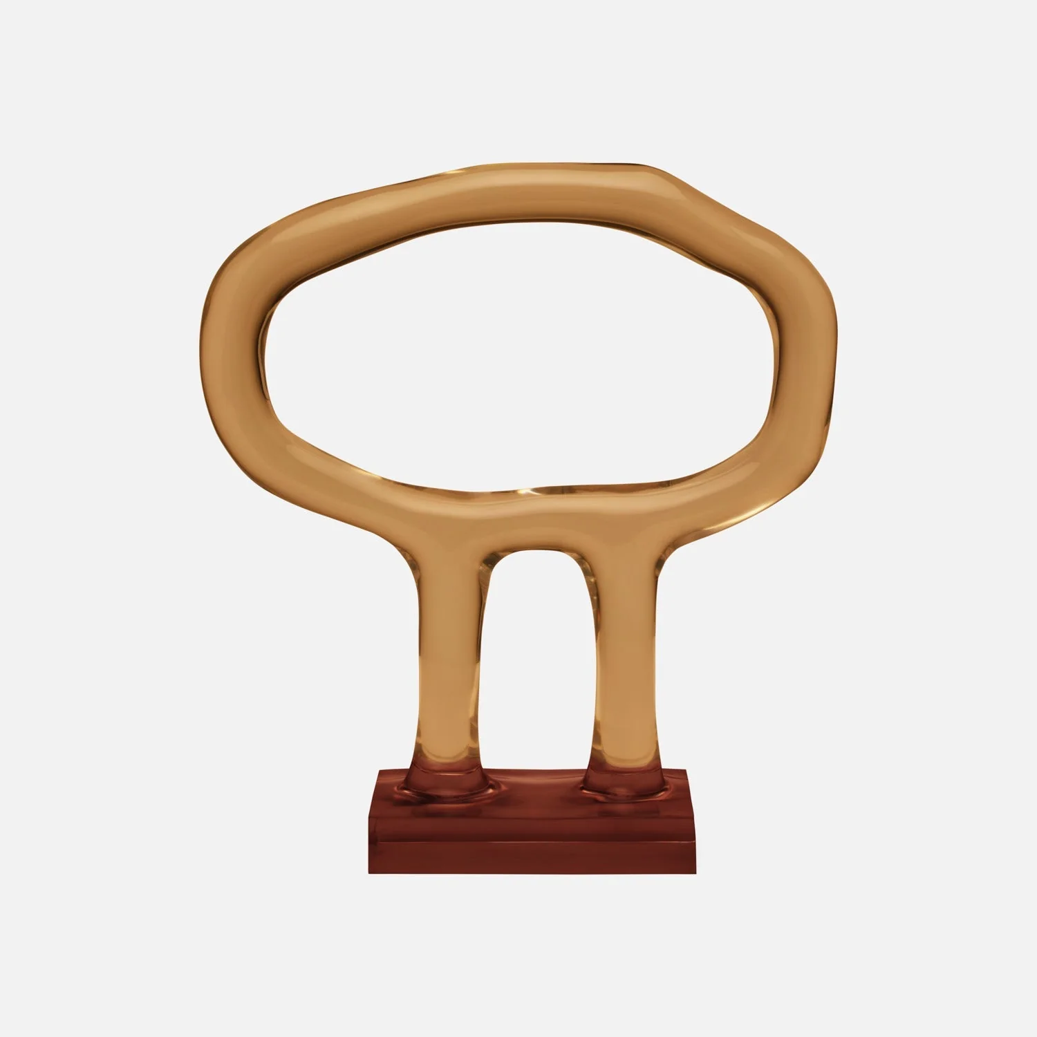 Kolby Abstract Circular Resin Sculpture - Image 13