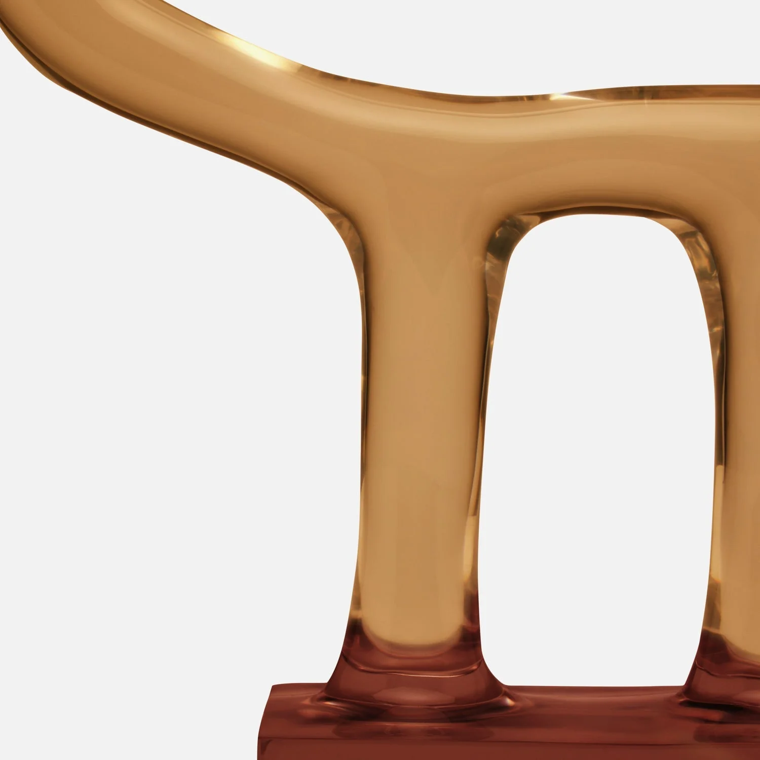 Kolby Abstract Circular Resin Sculpture - Image 18