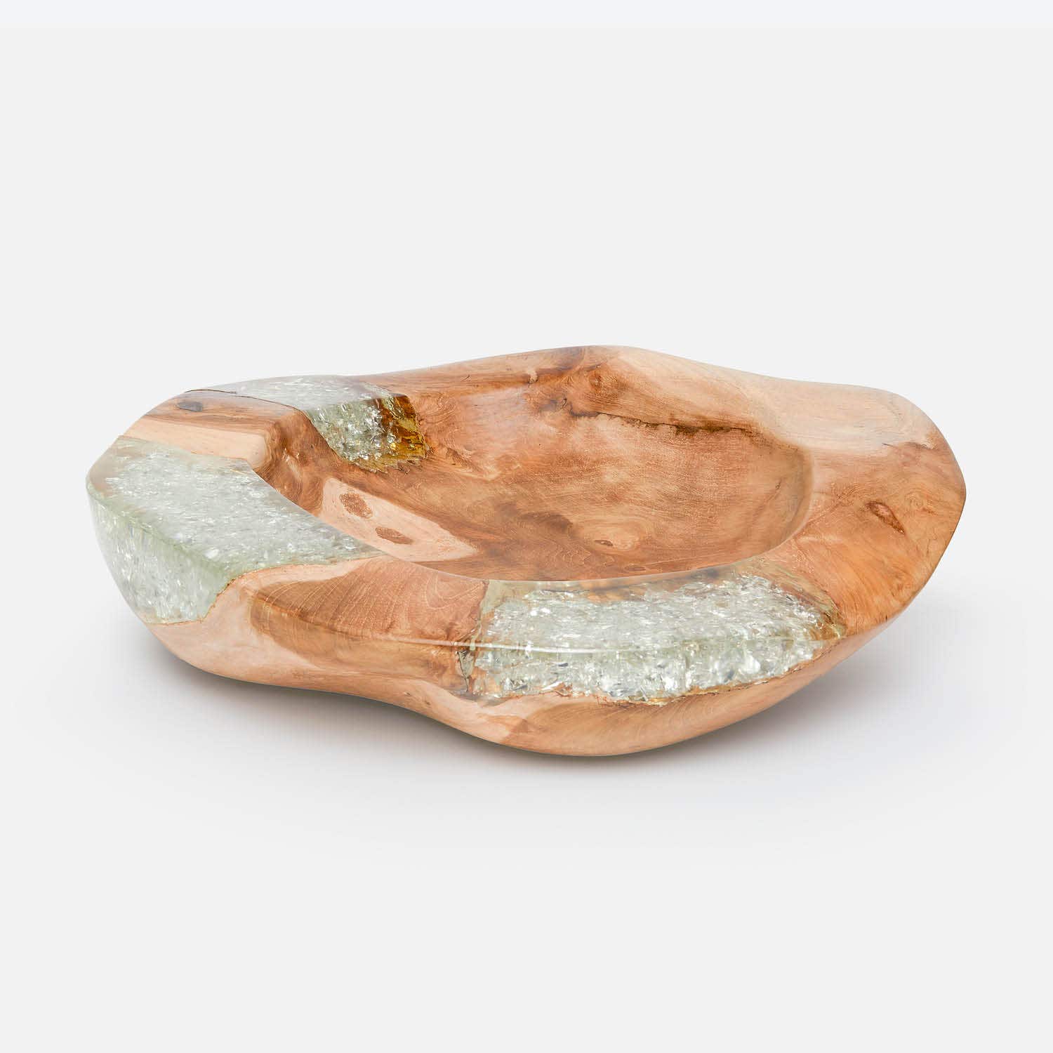 Kyla Glass Resin Bowl - Set of 2 - Image 3