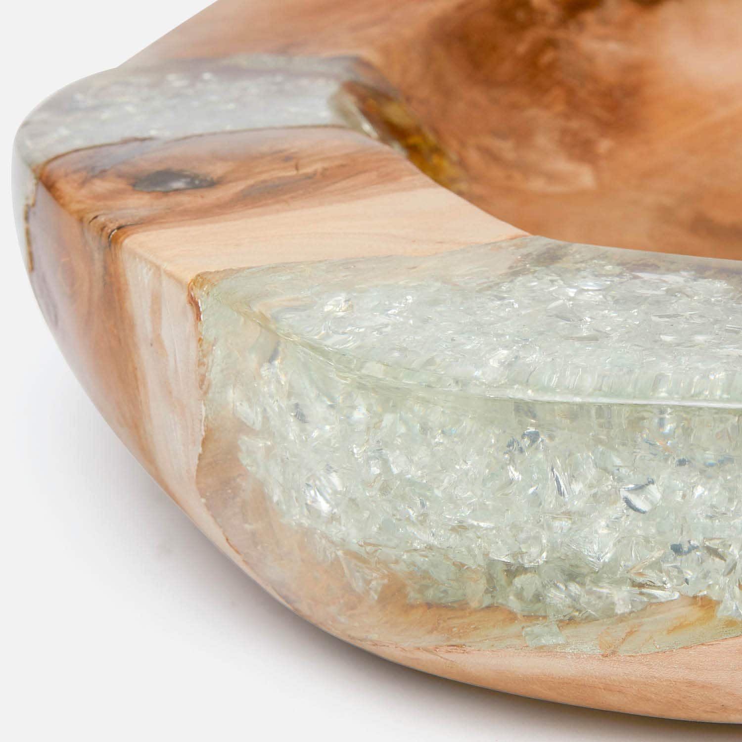 Kyla Glass Resin Bowl - Set of 2 - Image 5