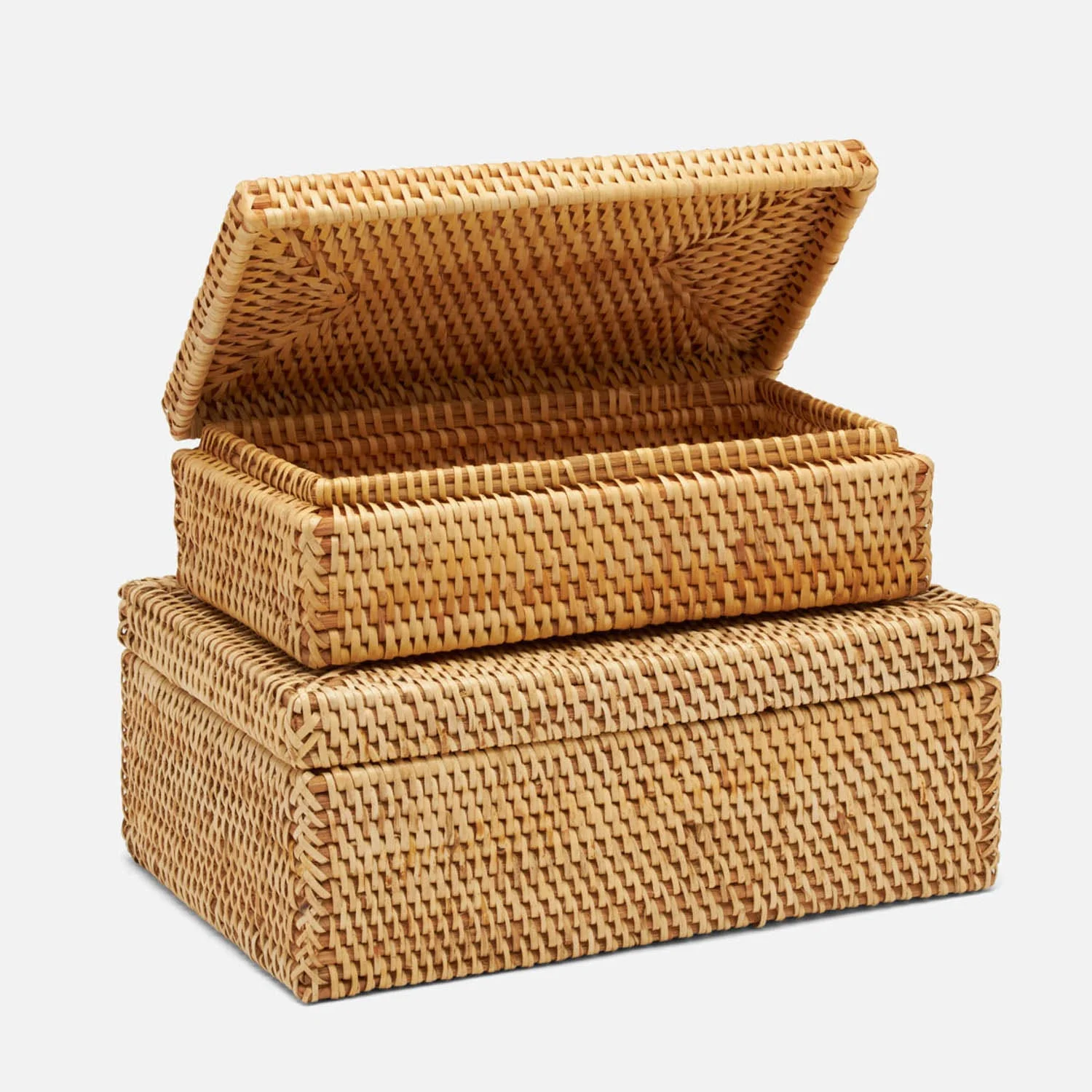 Kymoni Rattan Box - Set of 2 - Image 10