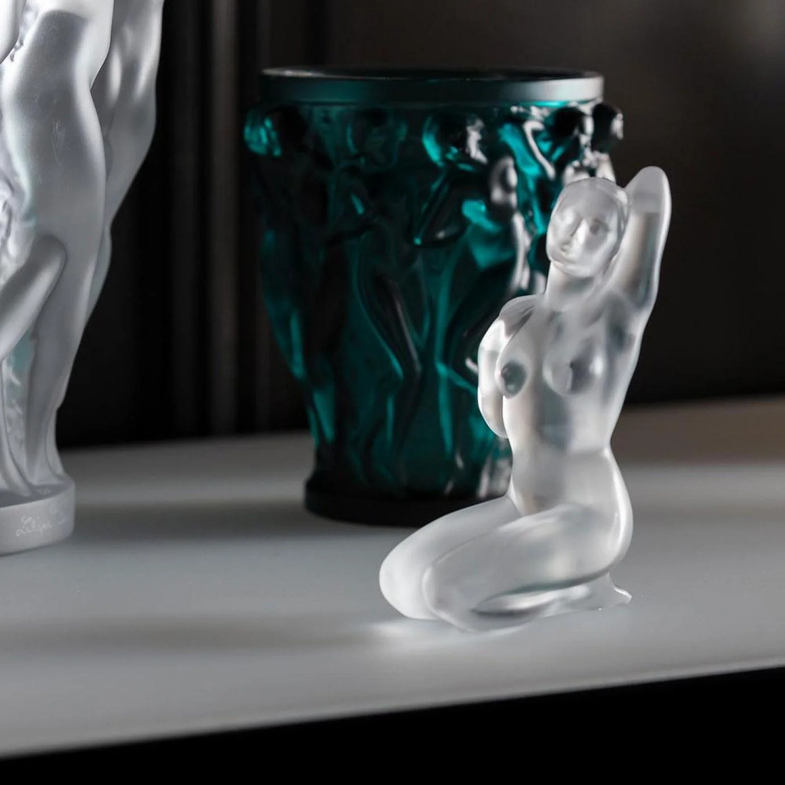 Lalique Aphrodite Small Nude Sculpture - Image 3