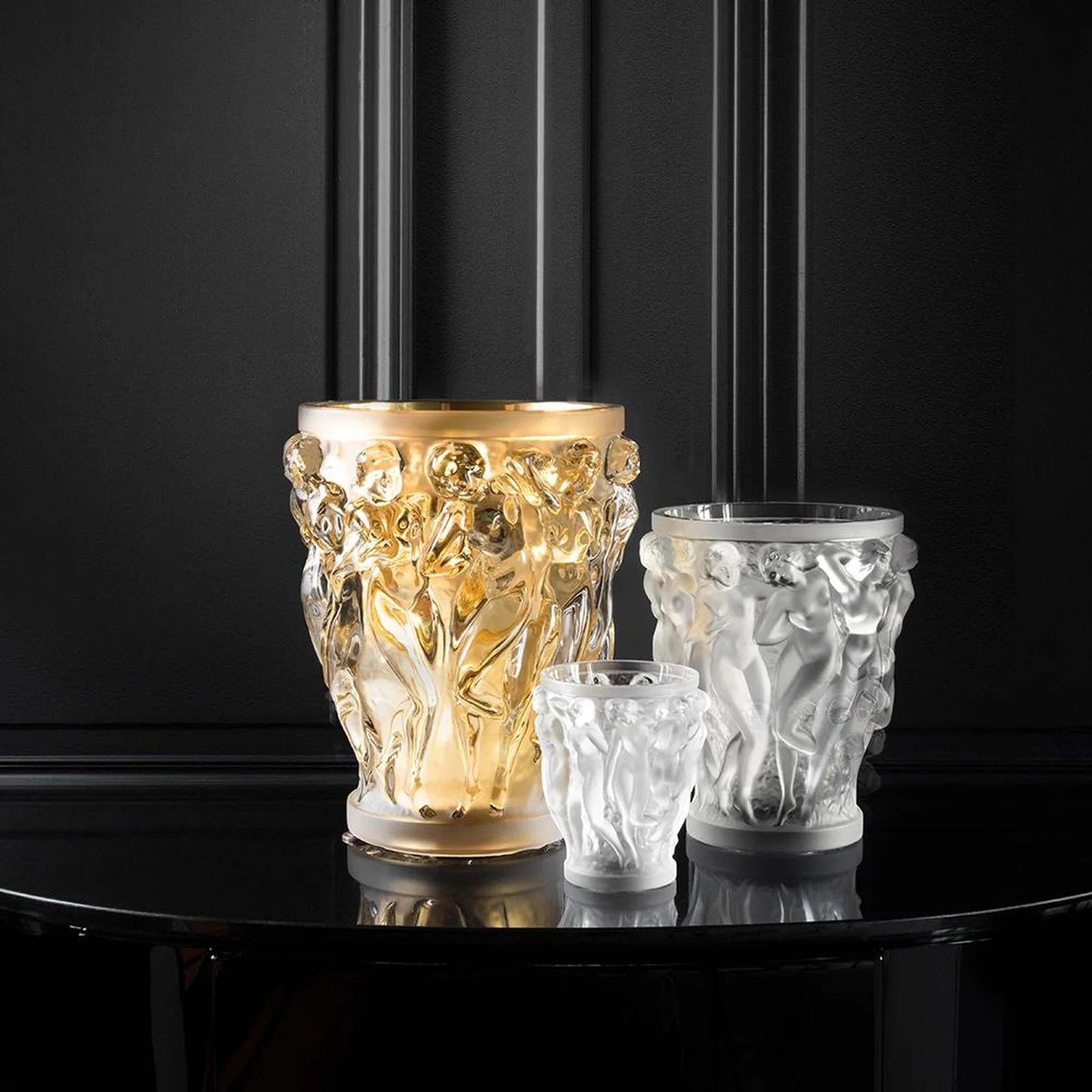 Lalique Bacchantes Small Vase - Image 3