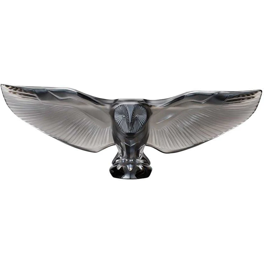 Lalique Barn Owl Sculpture - Image 5