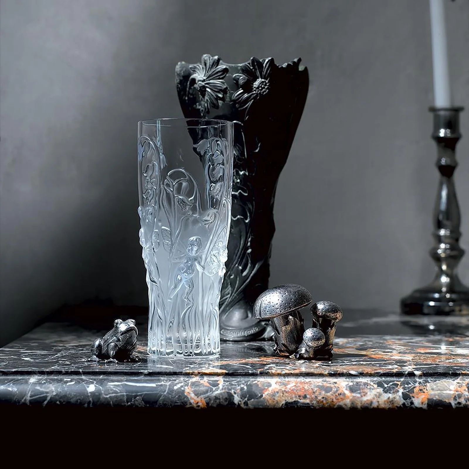 Lalique Elfes Vase - Image 2