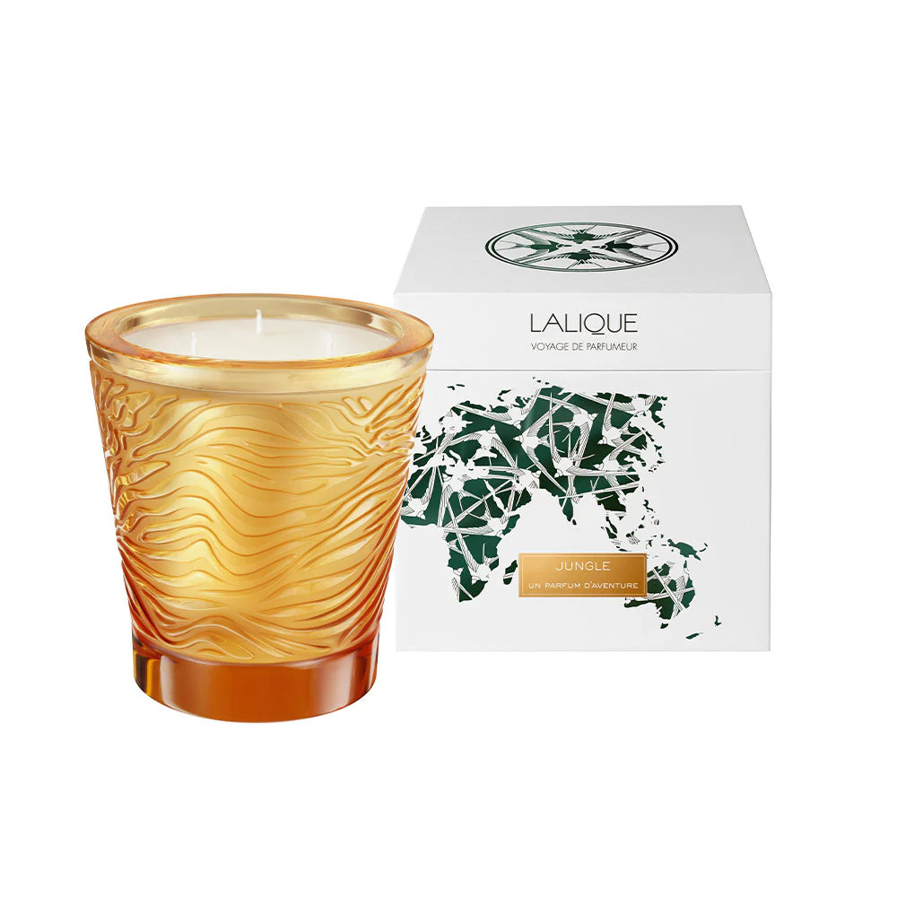 Lalique Empreinte Animale Jungle Cryastal Scented Candle - Image 4