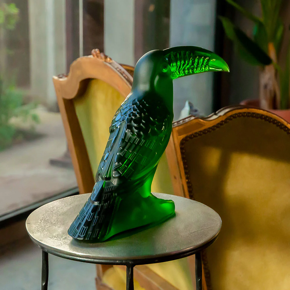Lalique Empreinte Animale Toucan Sculpture - Image 2