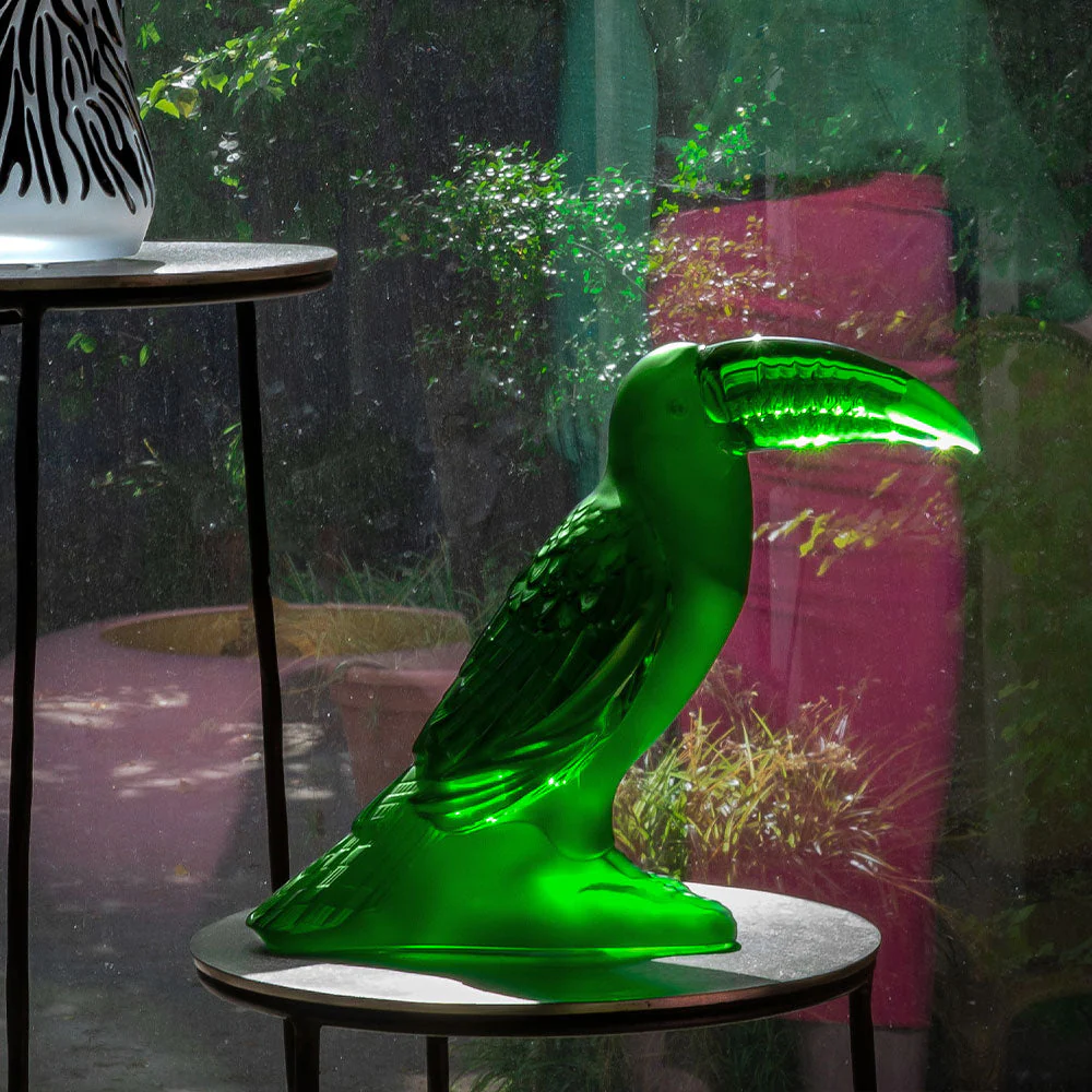 Lalique Empreinte Animale Toucan Sculpture - Image 3