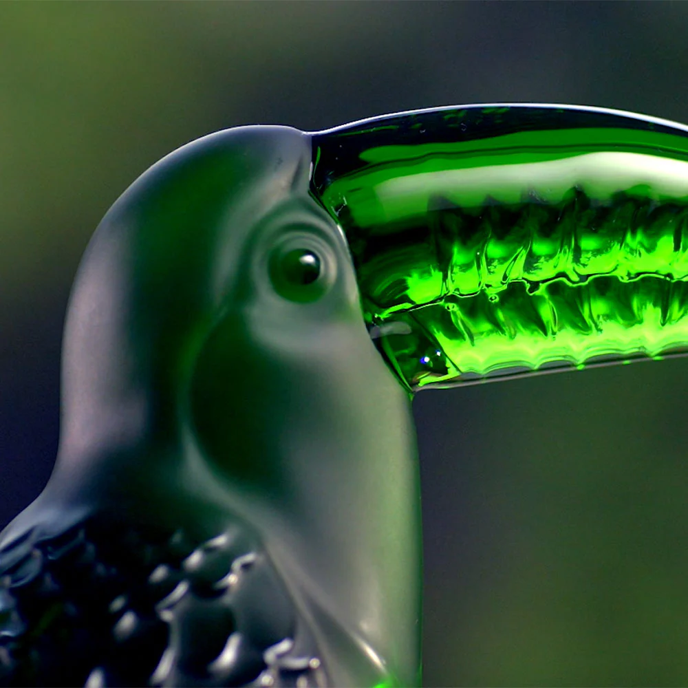 Lalique Empreinte Animale Toucan Sculpture - Image 5