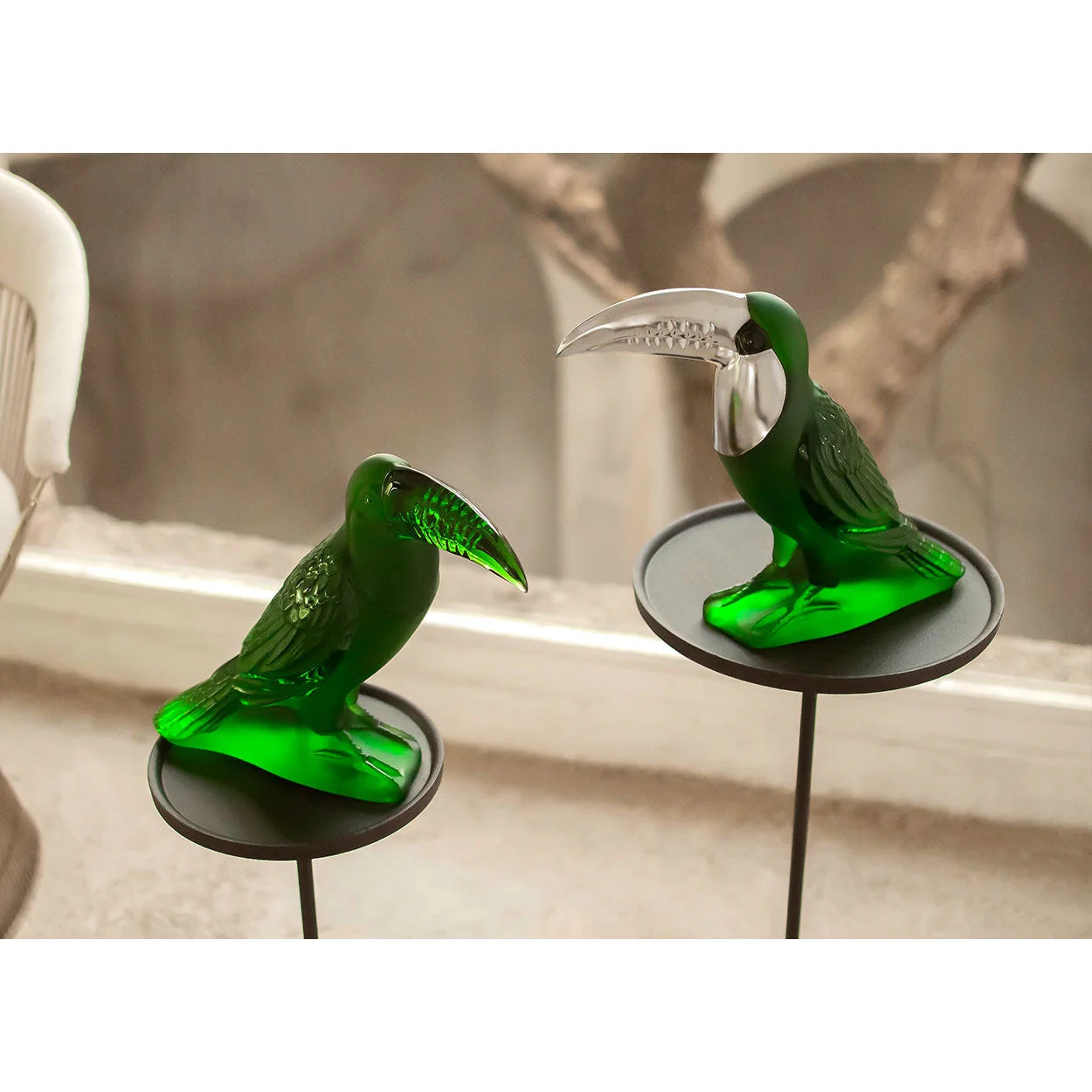 Lalique Empreinte Animale Toucan Sculpture - Image 6