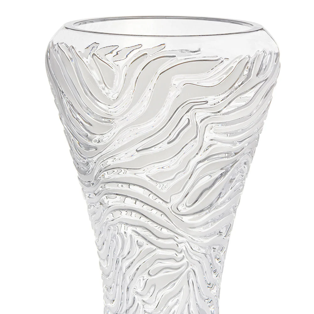 Lalique Empreinte Animale Zebre Vase - Image 4