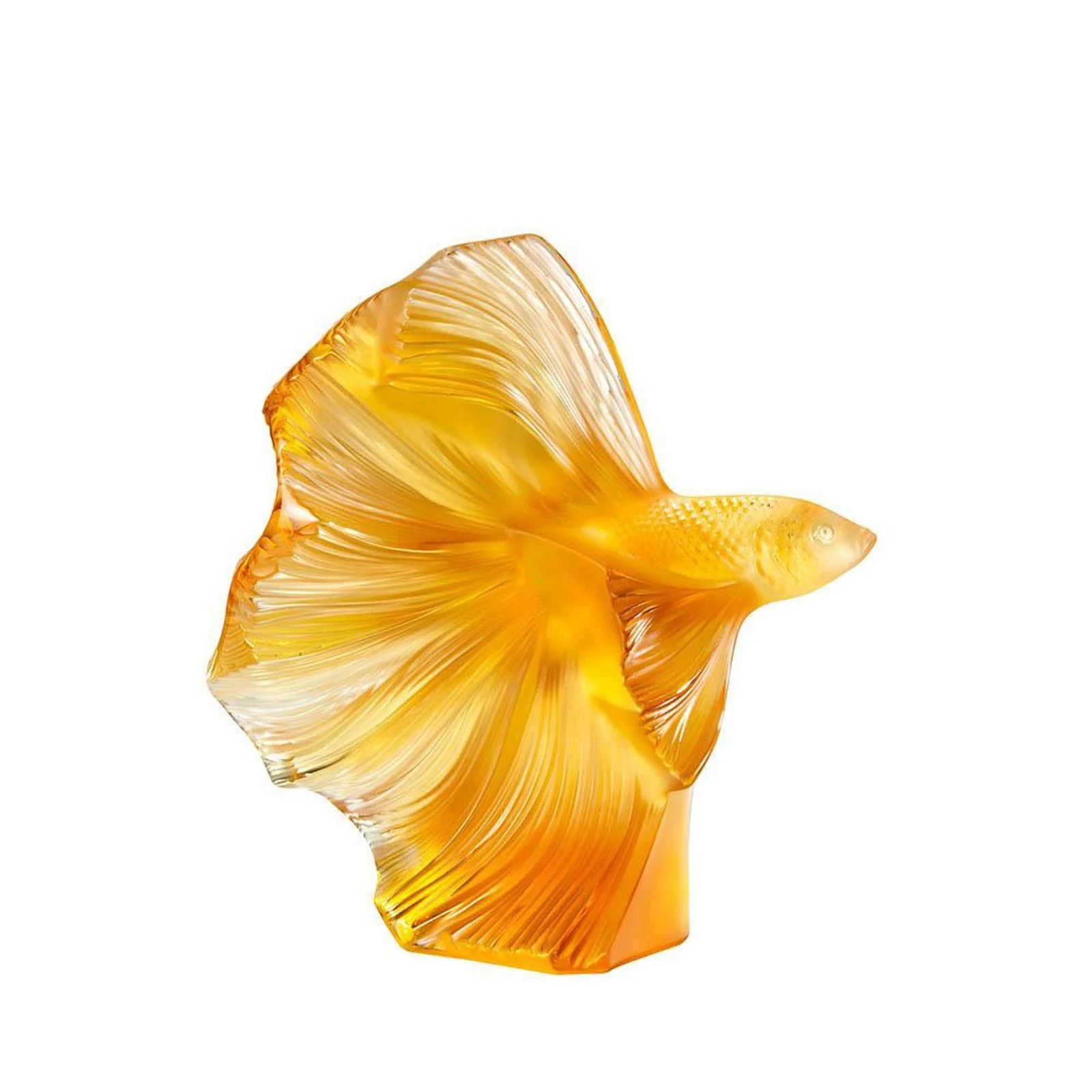Lalique Fighting Fish Large Sculpture - Image 2