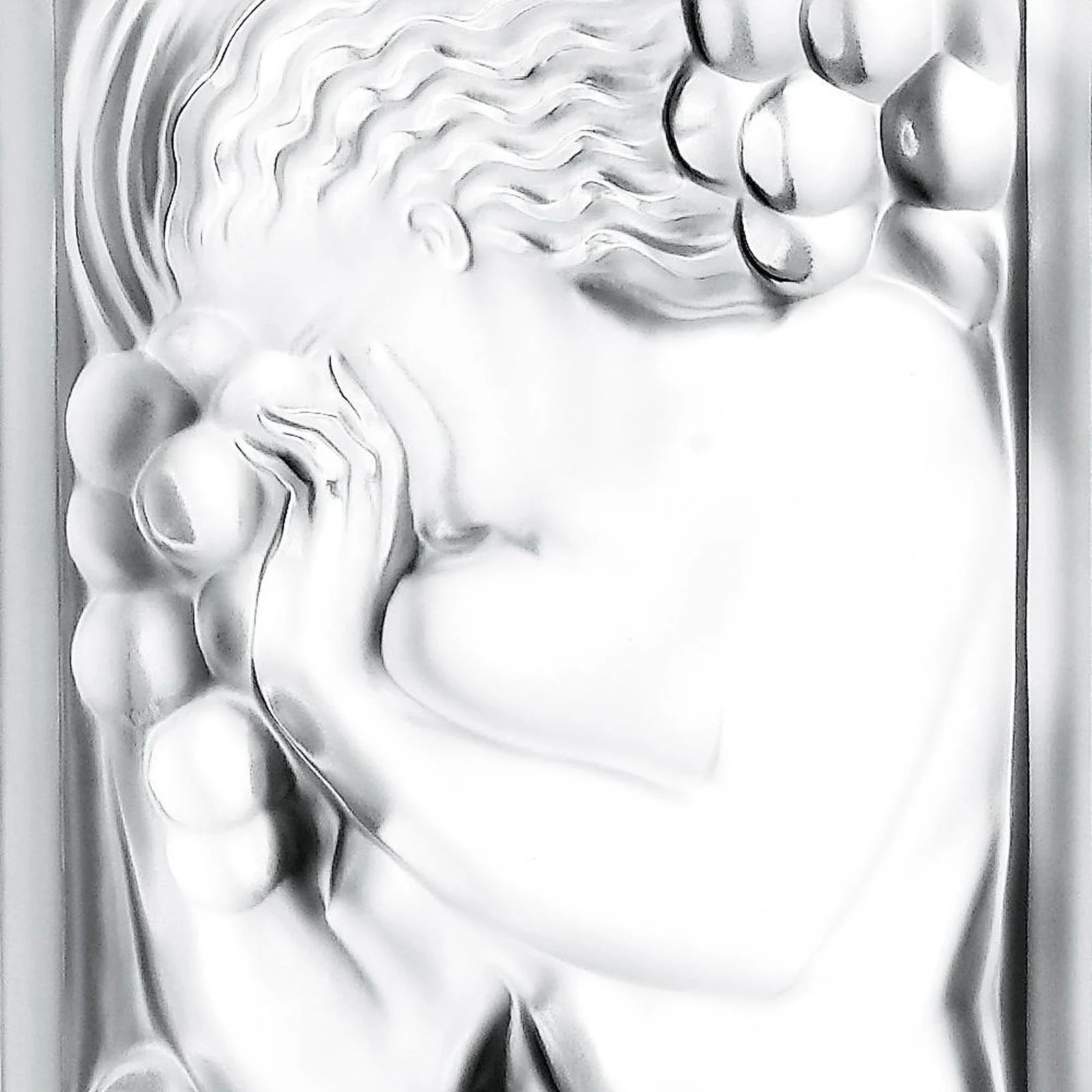 Lalique Figurine Et Raisins Decorative Panel - Image 2