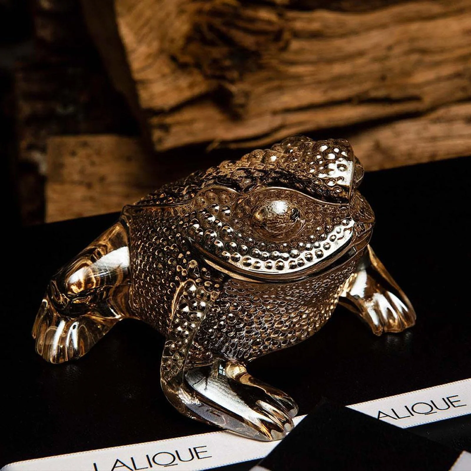 Lalique Gregoire Toad Sculpture - Image 2
