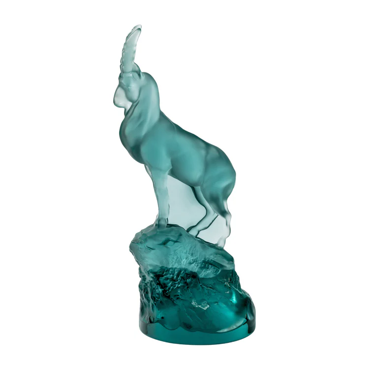 Lalique Ibex Sculpture - Image 3