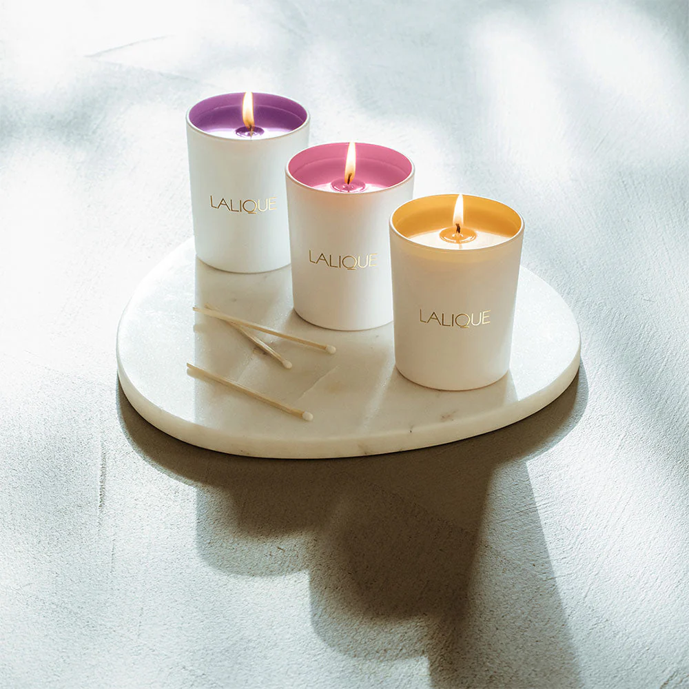 Lalique Les Compositions Parfumees Sweet Amber Scented Candle - Image 3