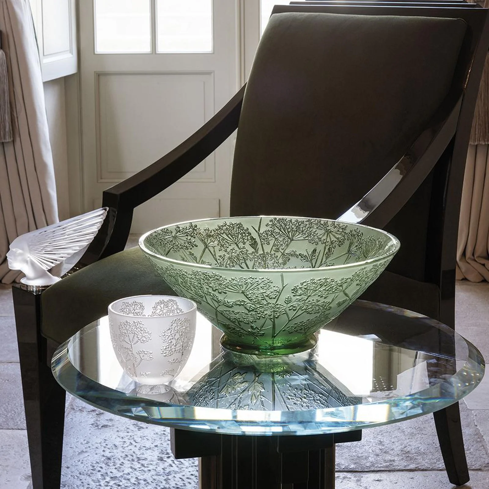 Lalique Ombelles Votive - Image 2