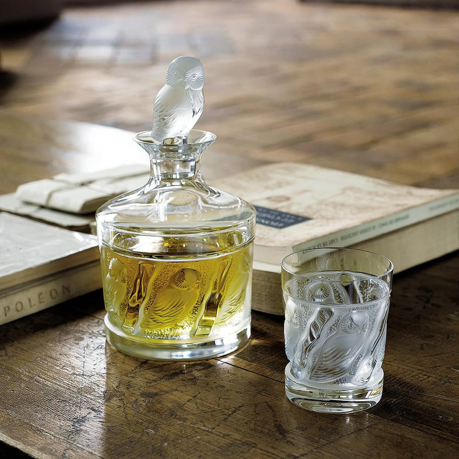 Lalique Owl Cordial Tumbler - Image 2