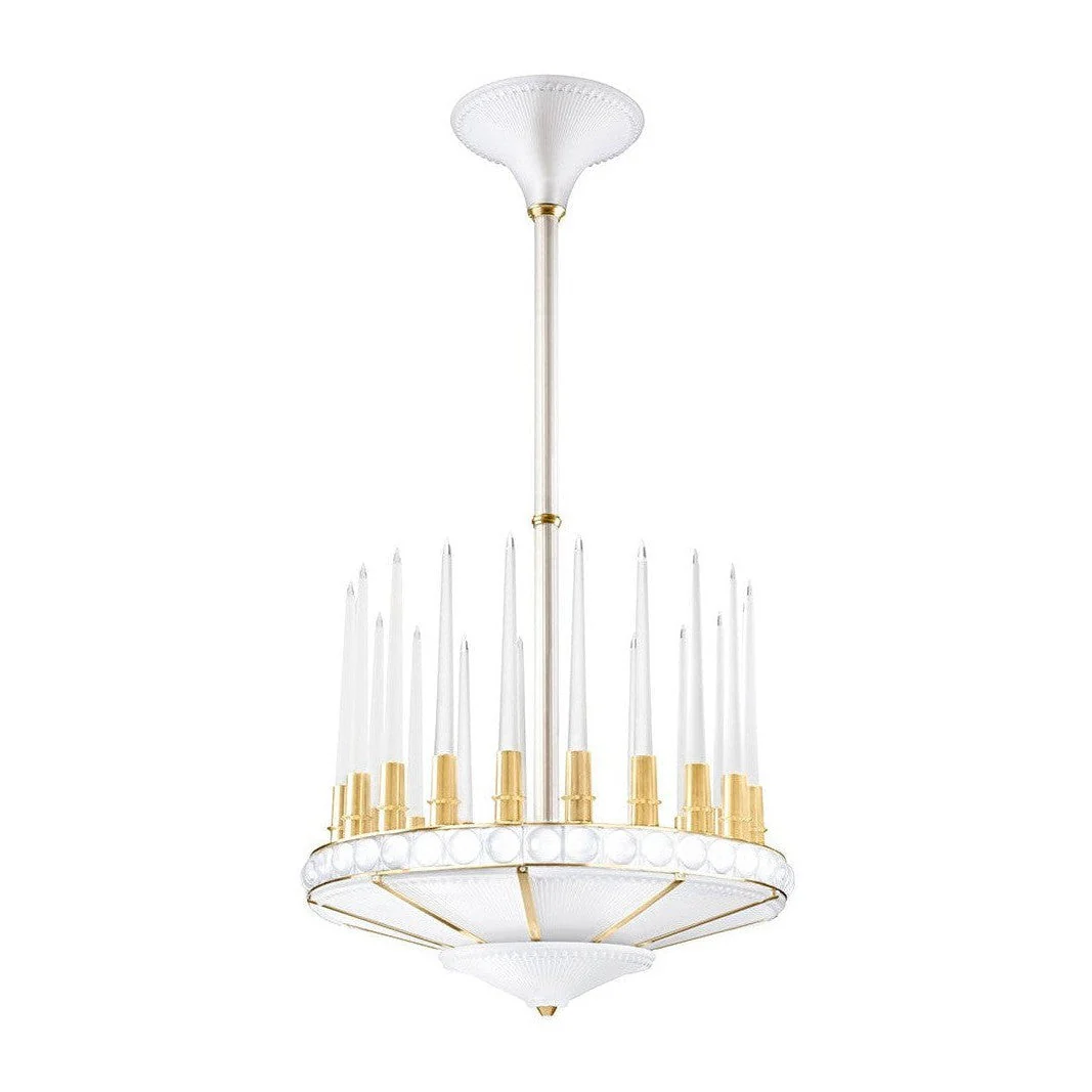 Lalique Perles Chandelier 1T D690 - Image 2