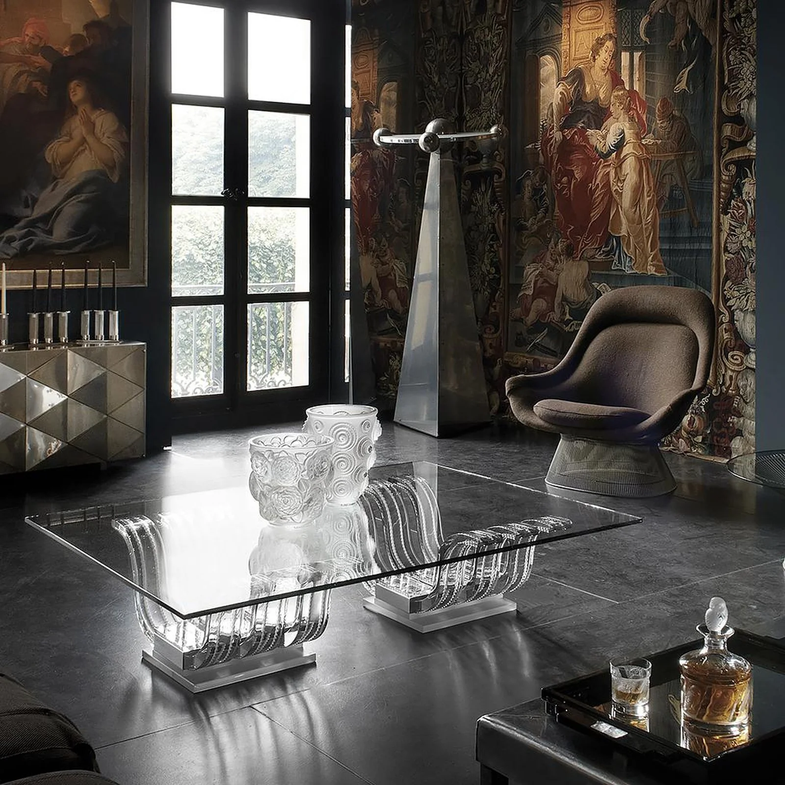Lalique Perles Coffee Table - Image 3