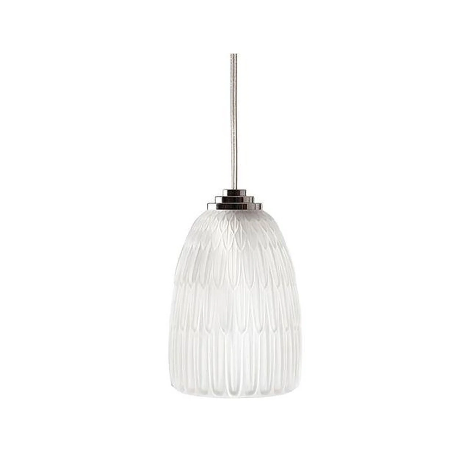 Lalique Plume Ceiling Lamp Large Size