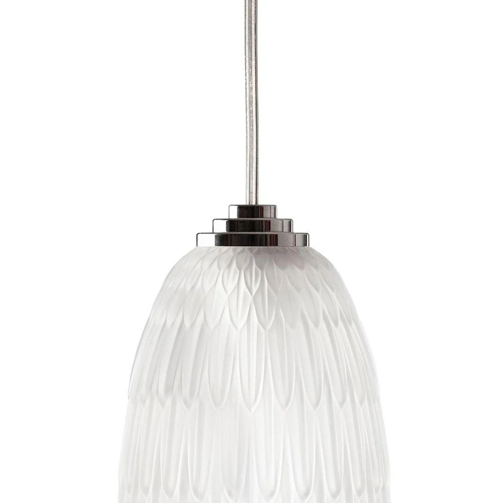Lalique Plume Ceiling Lamp Large Size - Image 2