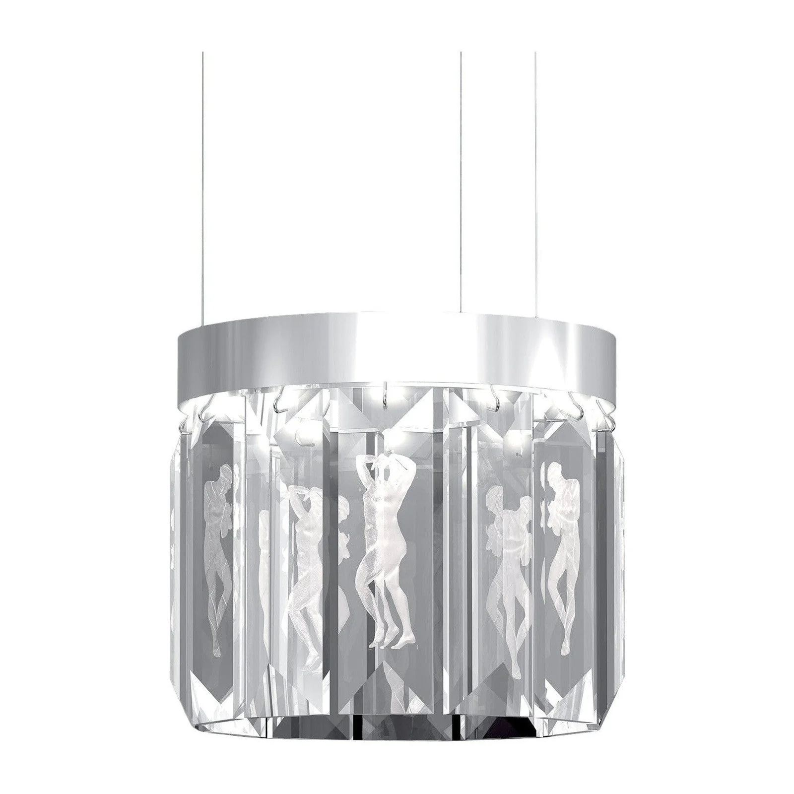 Lalique Serene 12 Prisms Chandelier Circular - Image 2