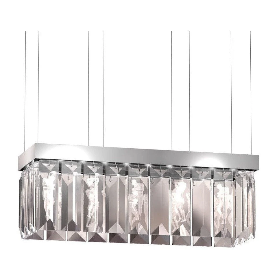Lalique Serene 26 Prisms Chandelier Rectangualr - Image 2