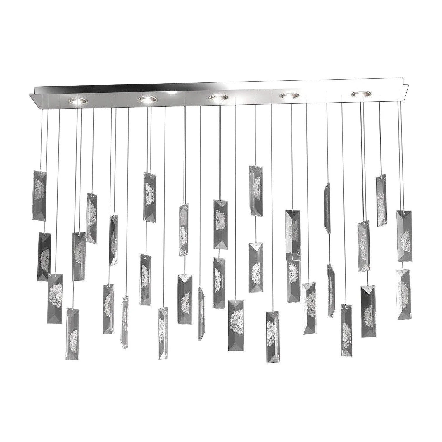 Lalique Serene 32 Simple Prisms Ceiling Lamp - Image 2